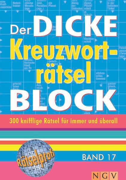 Der dicke Kreuzworträtsel-Block Band 17