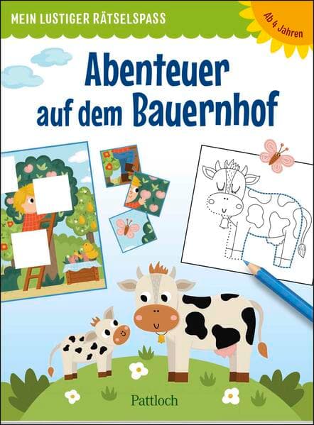 Mein lustiger Rätselspaß – Abenteuer auf dem Bauernhof