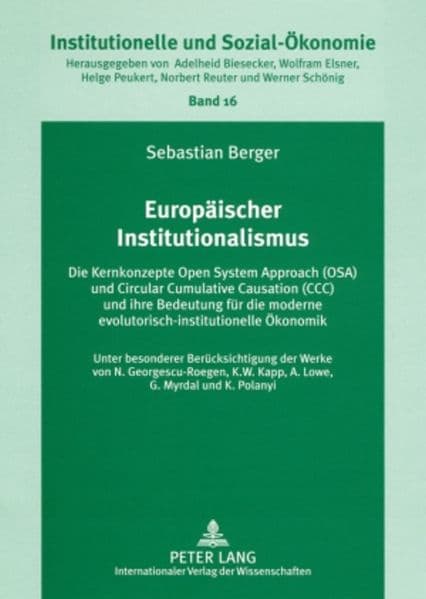 Europäischer Institutionalismus