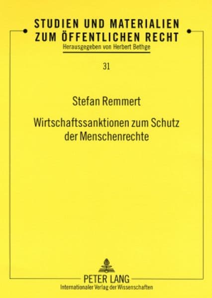 Wirtschaftssanktionen zum Schutz der Menschenrechte