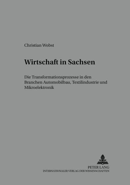 Wirtschaft in Sachsen