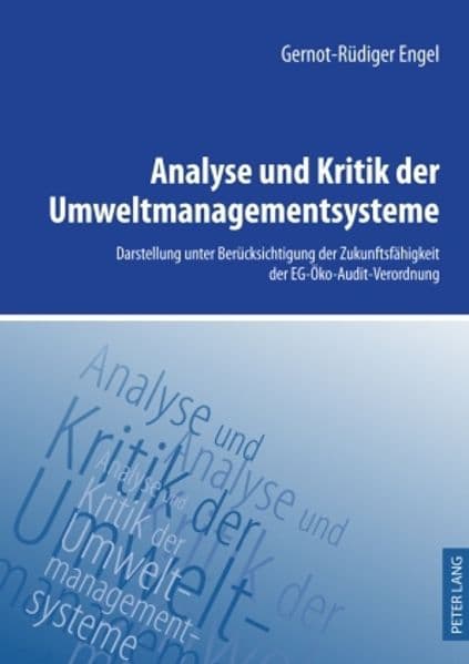 Analyse und Kritik der Umweltmanagementsysteme