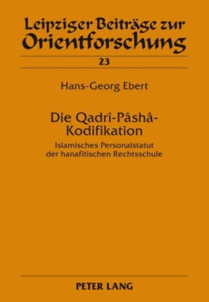 Die Qadrî-Pâshâ-Kodifikation