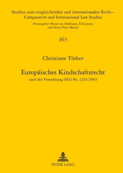 Europäisches Kindschaftsrecht