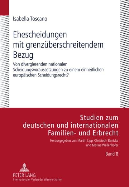 Ehescheidungen mit grenzüberschreitendem Bezug