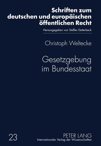 Gesetzgebung im Bundesstaat
