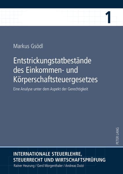 Entstrickungstatbestände des Einkommen- und Körperschaftsteuergesetzes