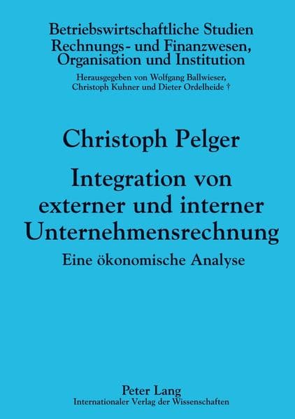 Integration von externer und interner Unternehmensrechnung