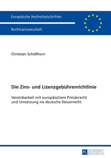 Die Zins- und Lizenzgebührenrichtlinie