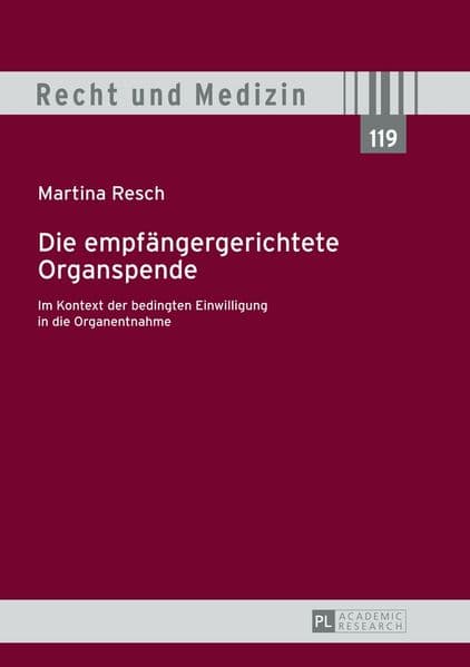 Die empfängergerichtete Organspende