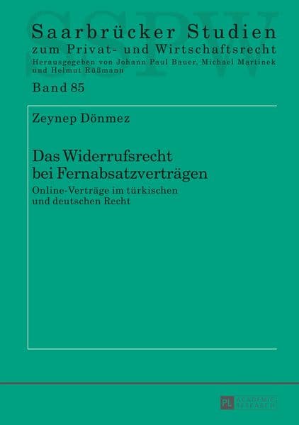 Das Widerrufsrecht bei Fernabsatzverträgen