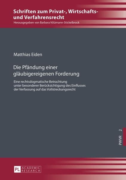 Die Pfändung einer gläubigereigenen Forderung