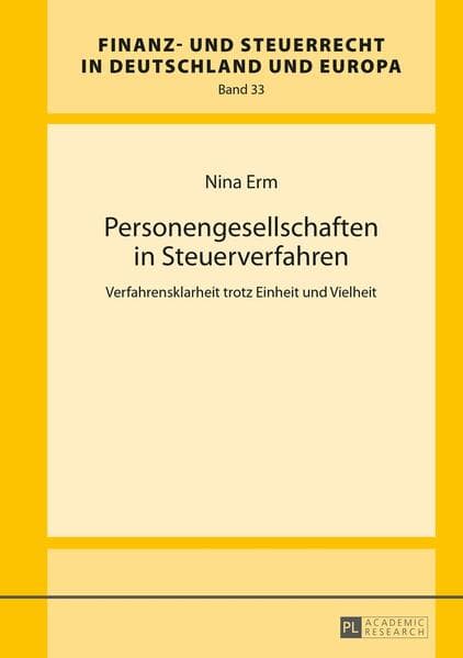 Personengesellschaften in Steuerverfahren
