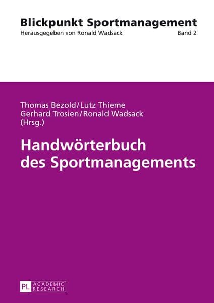 Handwörterbuch des Sportmanagements