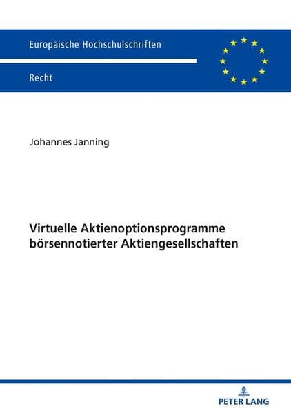Virtuelle Aktienoptionsprogramme börsennotierter Aktiengesellschaften