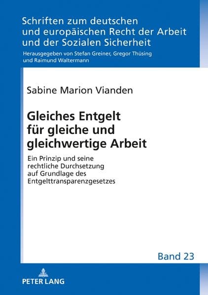 Gleiches Entgelt für gleiche und gleichwertige Arbeit