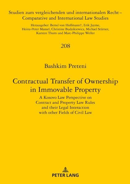 Contractual Transfer of Ownership in Immovable Property