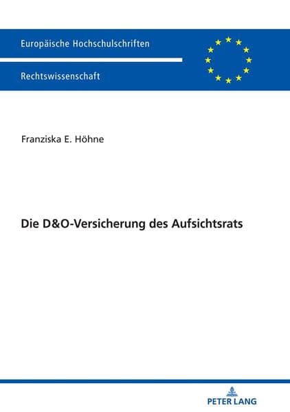 Die D&O-Versicherung des Aufsichtsrats