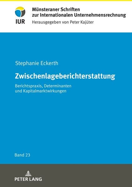 Zwischenlageberichterstattung