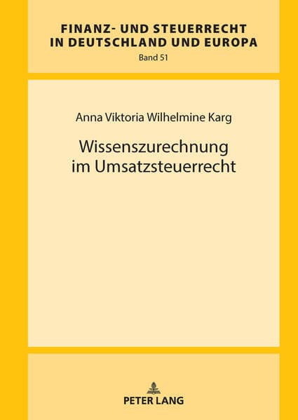Wissenszurechnung im Umsatzsteuerrecht
