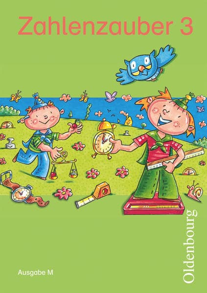 Zahlenzauber, Mathematik für Grundschulen, Ausgabe M für Brandenburg, Berlin, Mecklenburg-Vorpommern, Sachsen, Sachsen-Anhalt und Thüringen - 2010, 3. Schuljahr, Schulbuch mit Kartonbeilagen