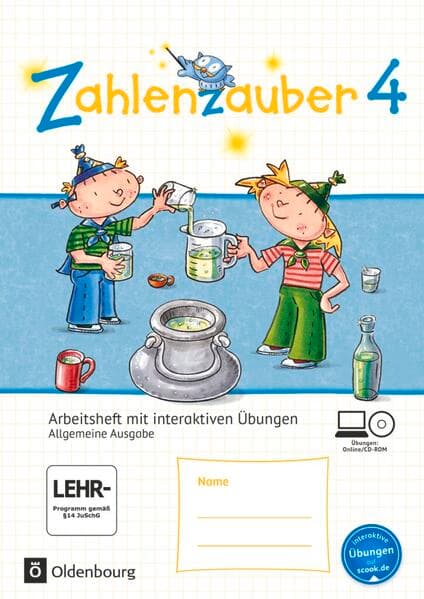 Zahlenzauber - Mathematik für Grundschulen - Allgemeine Ausgabe 2016 - 4. Schuljahr