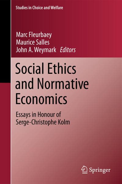 Social Ethics and Normative Economics