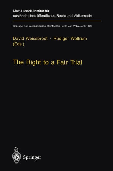 The Right to a Fair Trial