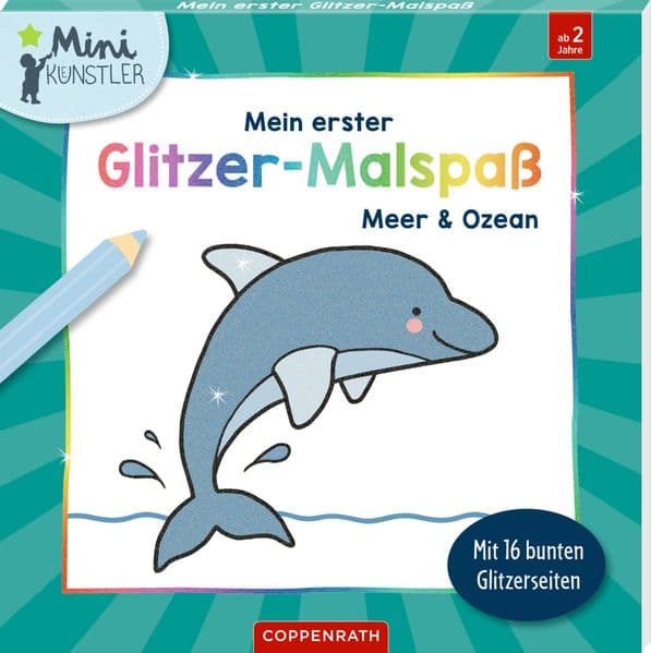 Mein erster Glitzer-Malspaß – Meer und Ozean