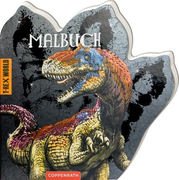 Malbuch (T-Rex World)