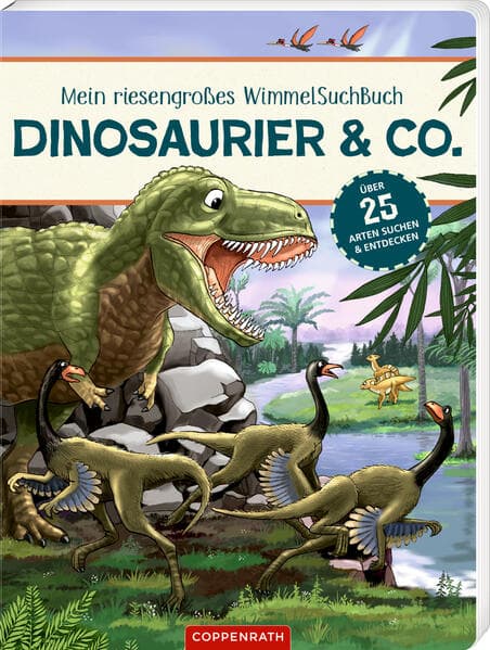 Mein riesengroßes WimmelSuchBuch: Dinosaurier & Co