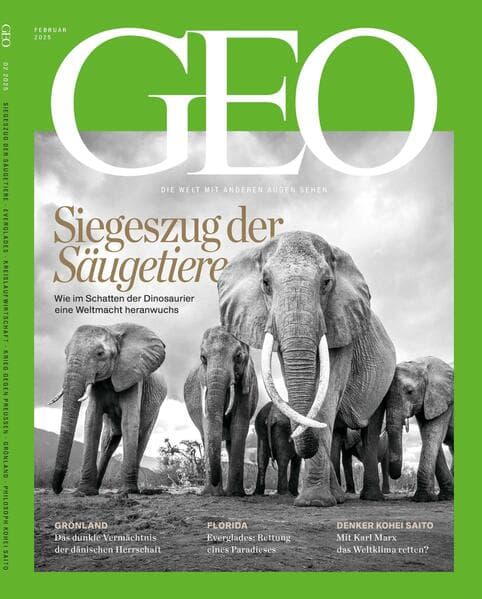 GEO 02/2025 - Siegeszug der Säugetiere