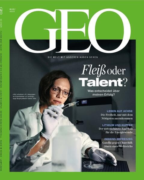 GEO 03/2025 - Fleiß oder Talent?