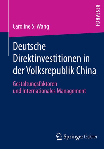 Deutsche Direktinvestitionen in der Volksrepublik China