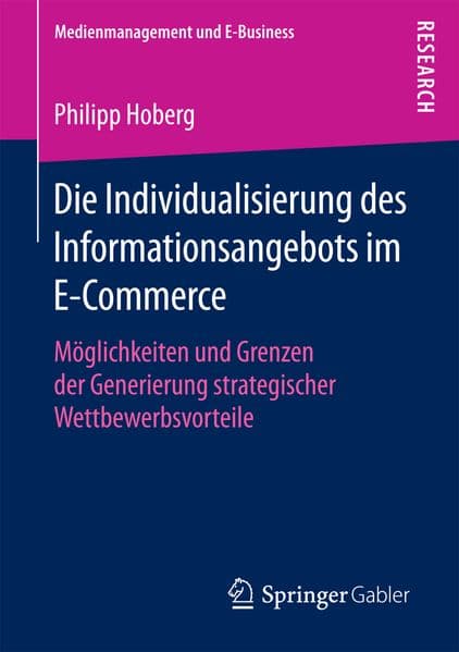 Die Individualisierung des Informationsangebots im E-Commerce