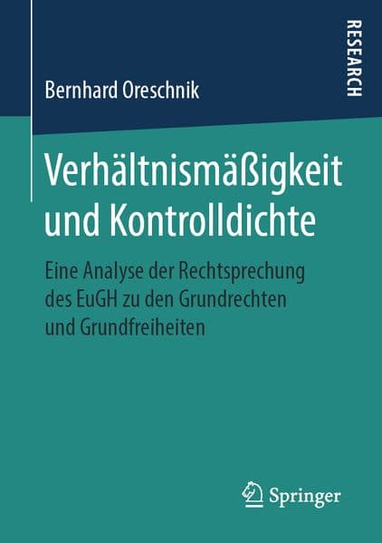 Verhältnismäßigkeit und Kontrolldichte