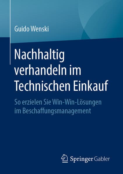 Nachhaltig verhandeln im Technischen Einkauf