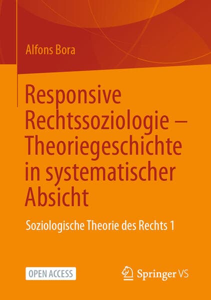 Responsive Rechtssoziologie - Theoriegeschichte in systematischer Absicht