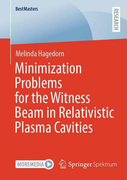 Minimization Problems for the Witness Beam in Relativistic Plasma Cavities