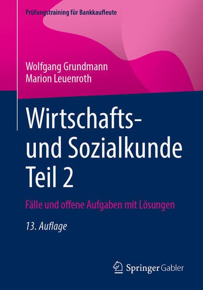 Wirtschafts- und Sozialkunde Teil 2