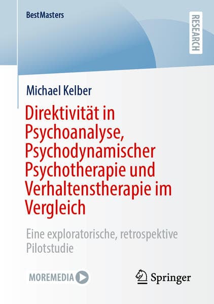Direktivität in Psychoanalyse, Psychodynamischer Psychotherapie und Verhaltenstherapie im Vergleich
