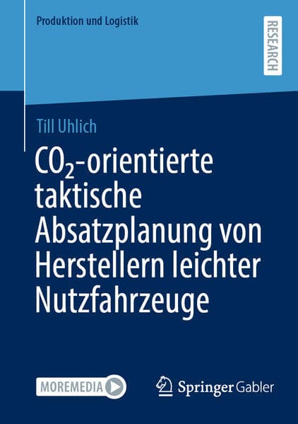 CO₂-orientierte taktische Absatzplanung von Herstellern leichter Nutzfahrzeuge