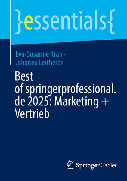 Best of springerprofessional.de 2025: Marketing + Vertrieb