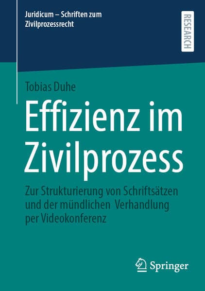 Effizienz im Zivilprozess