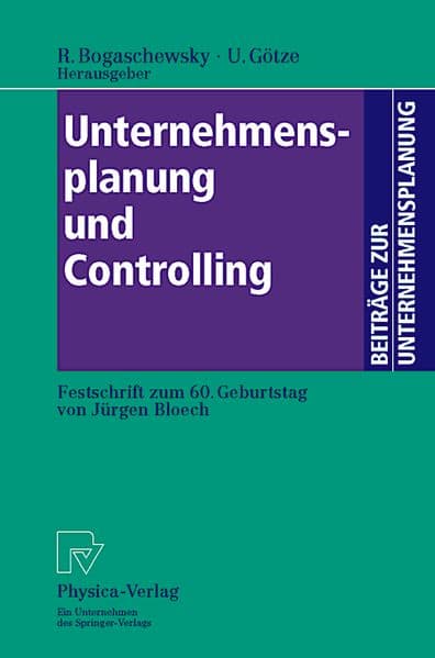 Unternehmensplanung und Controlling