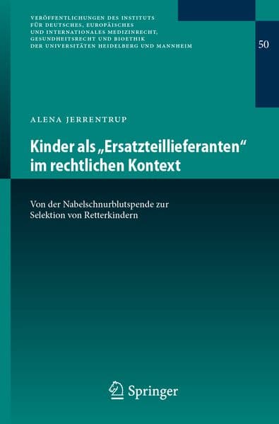 Kinder als "Ersatzteillieferanten" im rechtlichen Kontext