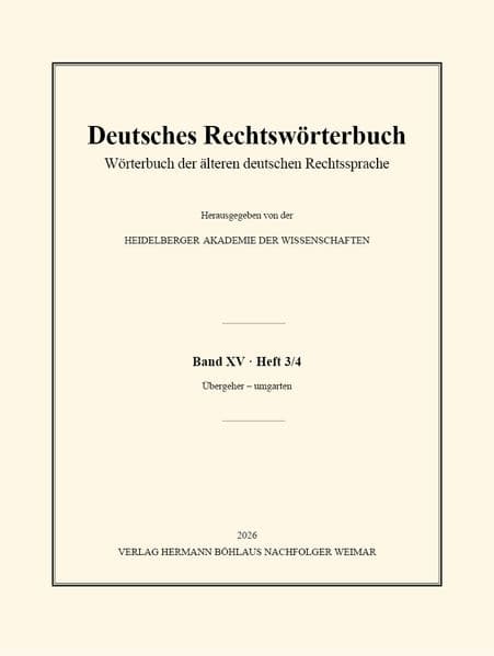Deutsches Rechtswörterbuch