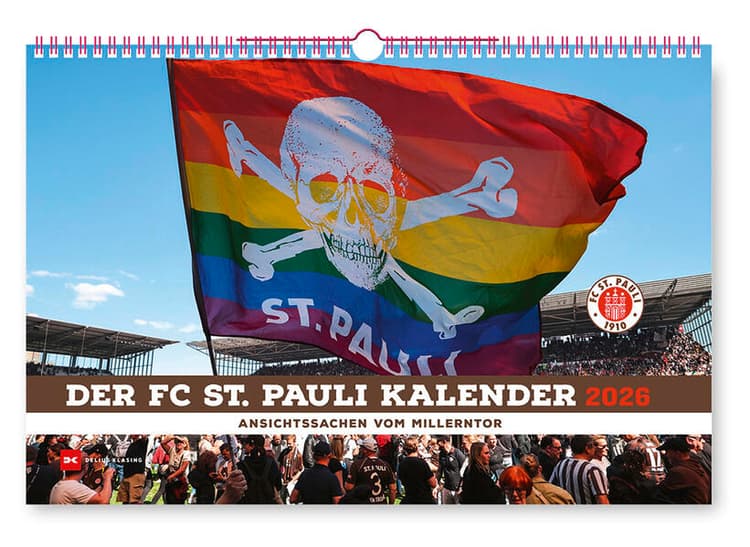 Der FC St. Pauli Kalender 2026