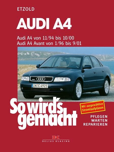 Audi A4 von 11/94-10/00, Avant von 1/96-9/01
