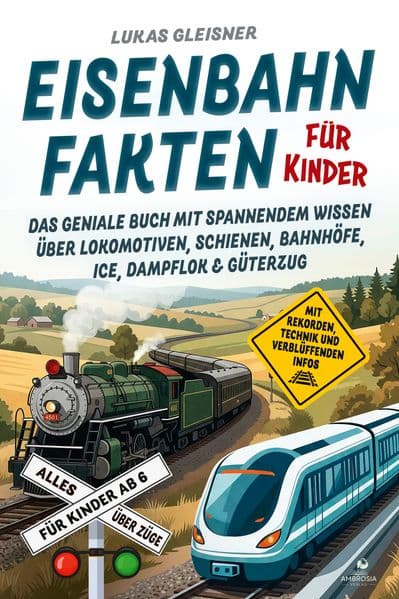 Eisenbahn Fakten für Kinder - Alles über Züge für Kinder ab 6